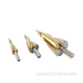 HSS Spiral Flute Step Drill Bit